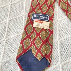 Burberry vintage silk tie